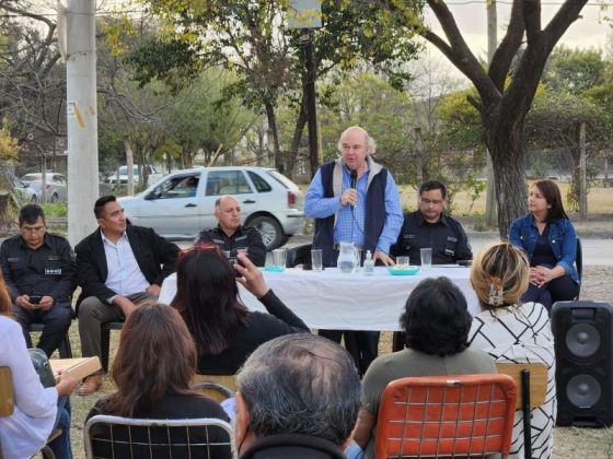 Trabajo integrado con vecinos de zona sur por la seguridad ciudadana