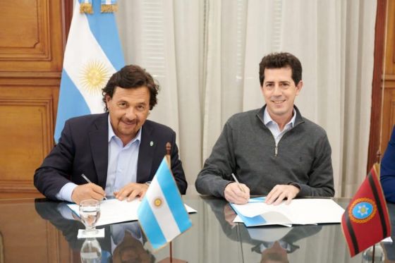 Sáenz y de Pedro avanzan en dos obras eléctricas de gran envergadura para el norte y sur provincial