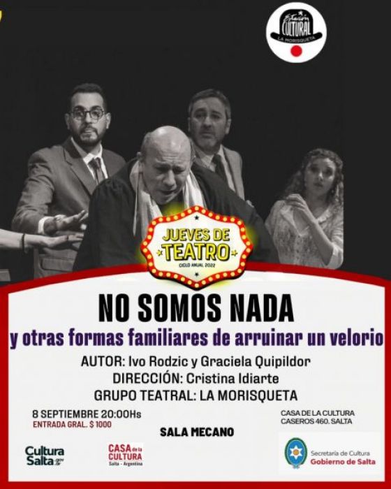 Jueves de Teatro presenta 