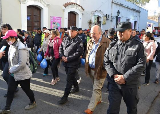 Más de 1.500 policías peregrinaron hacia la Catedral para renovar su pacto de fe