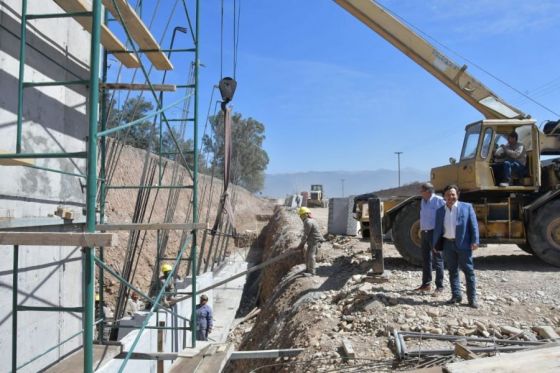 El Gobernador supervisó el avance de obras de la Circunvalación Noroeste