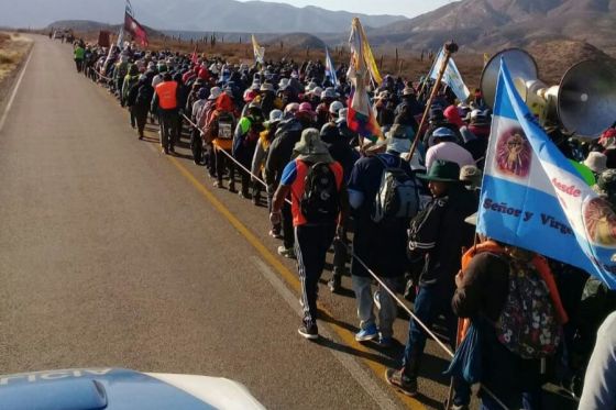 Defensa Civil coordina los nodos de asistencia a los peregrinos