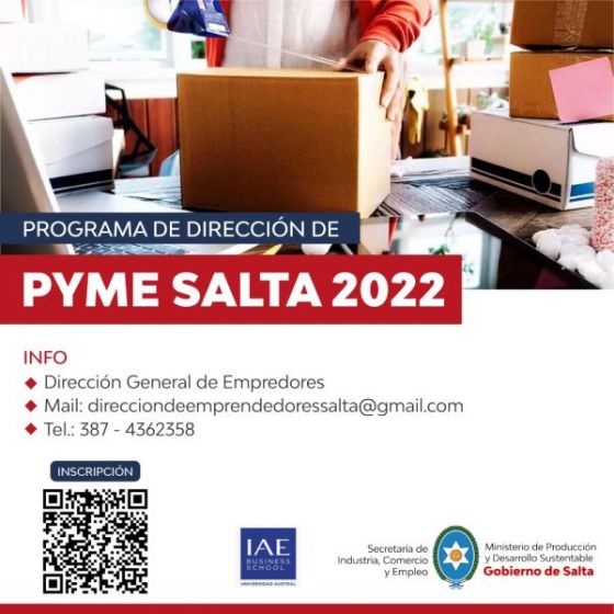 PyMEs de Salta podrán capacitarse en la Escuela de Negocios IAE