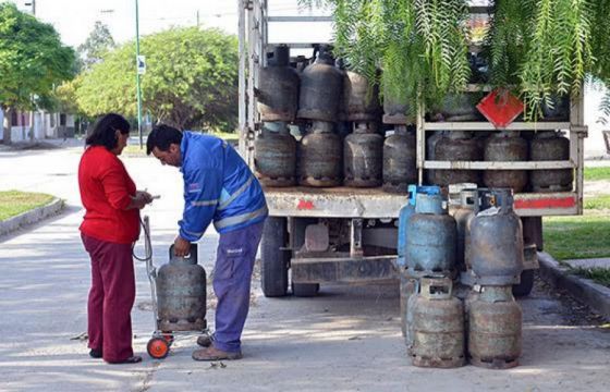 Hoy y mañana la distribución de la Garrafa social se realizará en forma normal