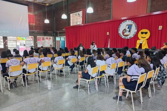 Jornada de sensibilización para estudiantes de colegio 11 de Septiembre