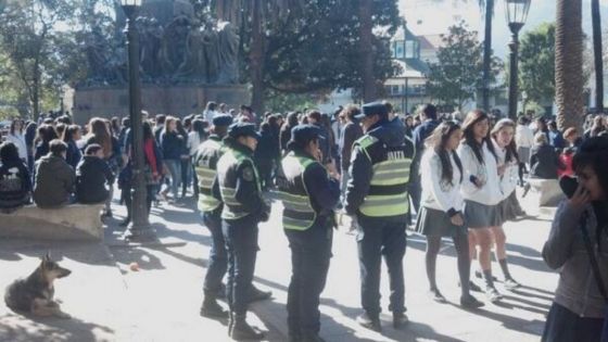 Operativo Preventivo de Seguridad por los  festejos del Día del Estudiante