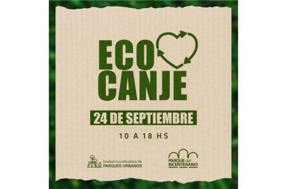 Ecocanje: Hoy habrá jornada en el parque del Bicentenario