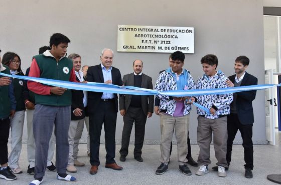 Se inauguró el Centro Integral de Educación Agrotecnológico