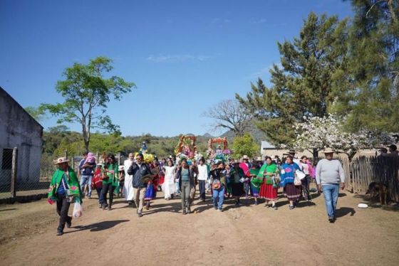 La Secretaria de Participación Ciudadana participó de las fiestas patronales en Angosto del Paraní