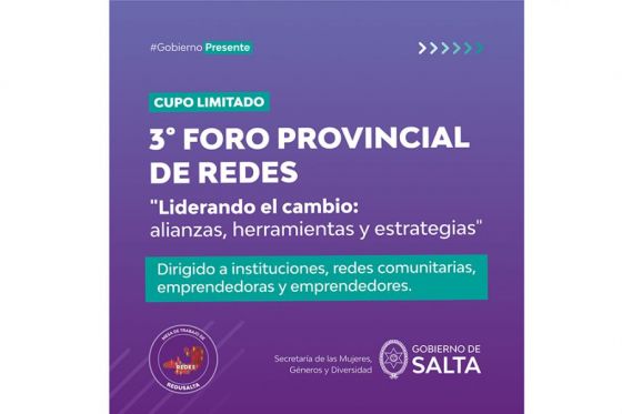 Se realizará el tercer encuentro provincial de redes sociocomunitarias