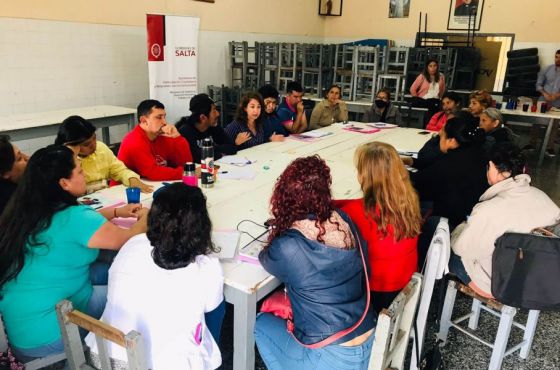 Coordinadores barriales de zona oeste fueron capacitados en prevención del consumo problemático