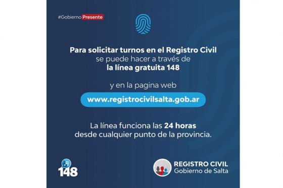 El Registro Civil atiende en 88 oficinas en toda la provincia