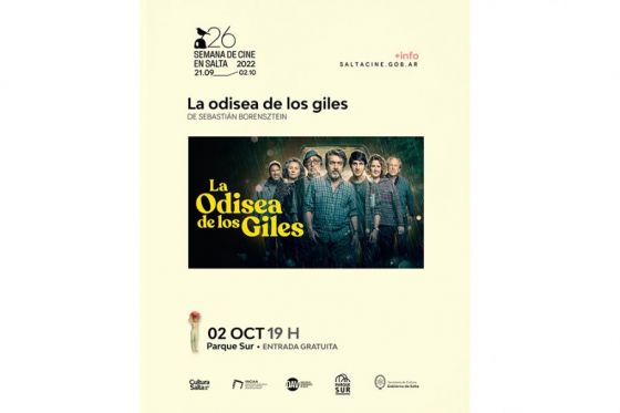 Cine en Parque Sur este fin de semana