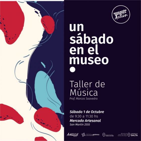 Comienza el ciclo Un sábado en el museo en el Mercado Artesanal