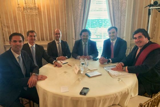 El gobernador Sáenz se reunió en Nueva York con ejecutivos de Fortuna Silver Mines Inc.