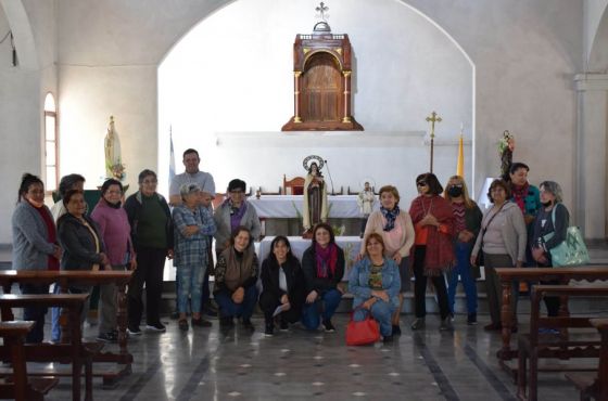 En El Galpón, fueron restauradas las imágenes patrimoniales de la parroquia San Francisco Solano