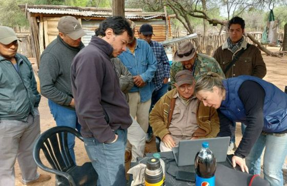 Con amplios abordajes territoriales, avanza el proceso de demarcación de los exlotes 55 y 14