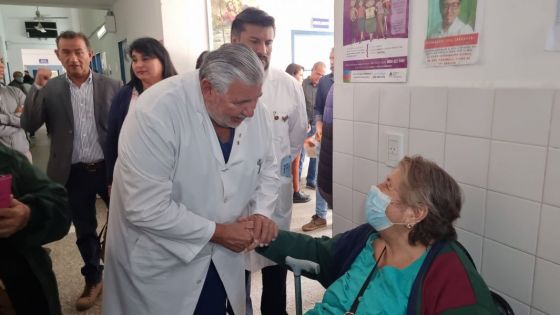 Cerca de 400 adultos mayores fueron atendidos en el despliegue sanitario realizado en Hipólito Yrigoyen