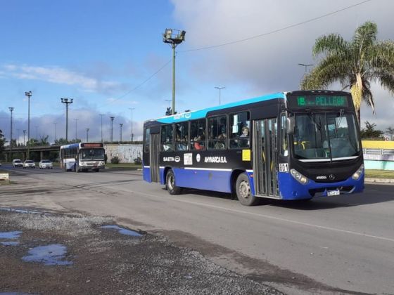 Servicio de colectivos para hoy lunes 10