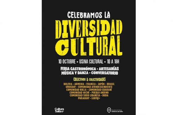 Mañana en la Usina Cultural se celebrará el Día del Respeto a la Diversidad Cultural a partir de las 12