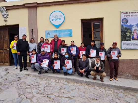 Veintiún familias de Iruya recibieron una solución habitacional