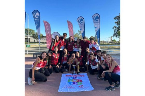 La Escuela Provincial de Atletismo ganó la Copa Nacional de Clubes U18