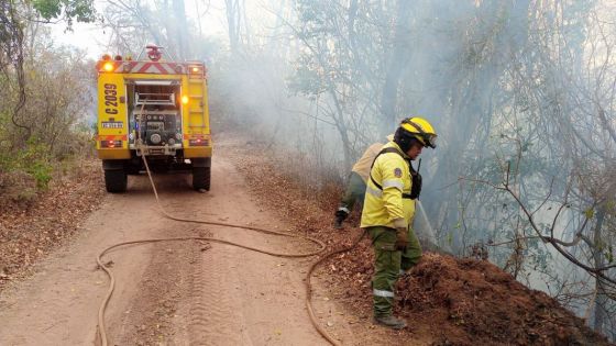 Con brigadistas y aviones de Nación se reforzará el trabajo de mitigación de incendios forestales en el norte provincial