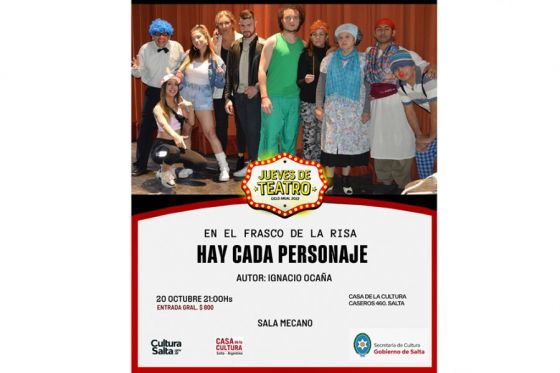 Jueves de Teatro presenta 