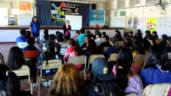 Talleres preventivos y de promoción de derechos en la Escuela Palacios