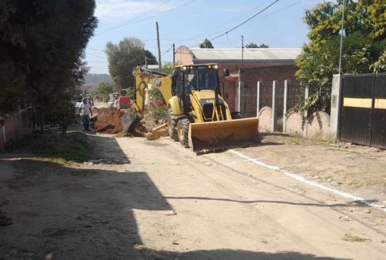 Amplían la red de agua en barrio Ferroviario de Salvador Mazza