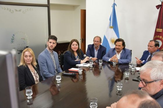 Sáenz avanza con el proyecto de la nueva planta potabilizadora y acueducto de Rivadavia Banda Sur