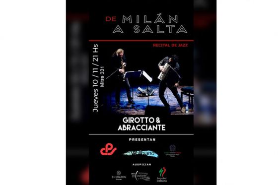 De Milán a Salta: Javier Giroto & Vince Abbracciante brindarán un concierto de Jazz en PROCultura