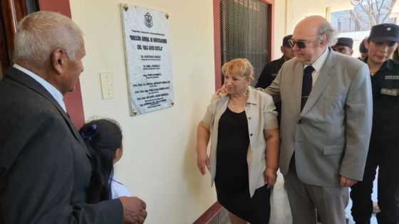 Se inauguró el edificio de la Dirección General de Investigaciones de la Policía “Comisario Pablo Javier Costilla”