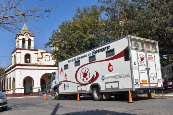 Hoy se colectará sangre de todo grupo y factor en Rosario de la Frontera