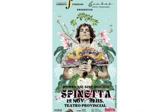 Concierto Sinfónico “Homenaje a Spinetta” en el Teatro Provincial Juan Carlos Saravia