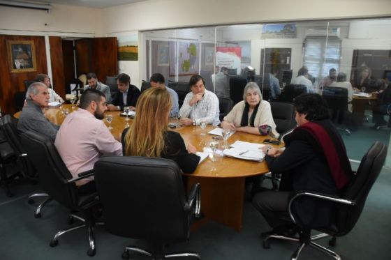 Reunión de trabajo con las autoridades de SENASA