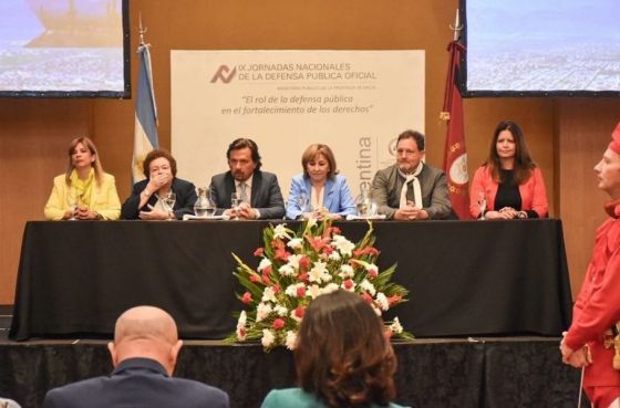 Jornadas Nacionales de la Defensa Pública Oficial: Sáenz participó en la inauguración