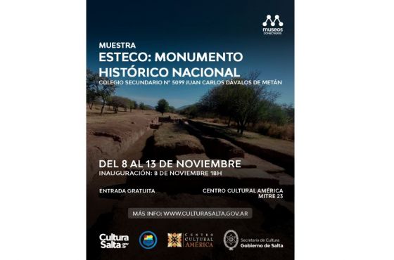 Estudiantes de Metán exponen sobre el patrimonio arqueológico e histórico del Sitio Esteco