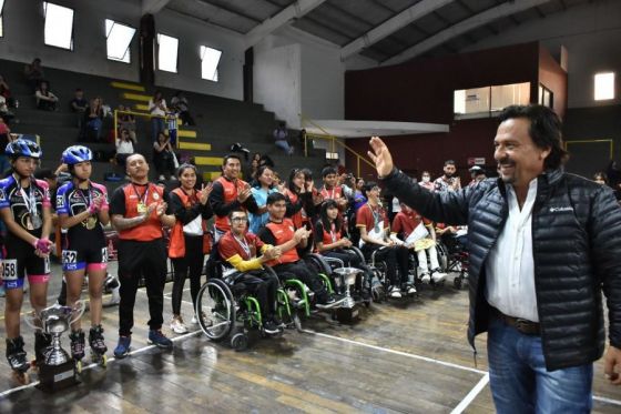 El gobernador Sáenz felicitó a los medallistas salteños de los Juegos Evita 2022