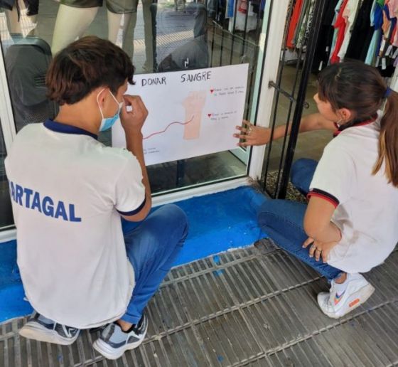 Alumnos de Tartagal promueven la donación de sangre