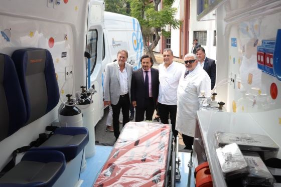 Salta tiene la ambulancia pediátrica neonatal más equipada del país