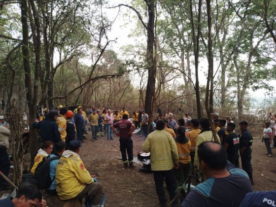 Se logró controlar el incendio en Chicoana