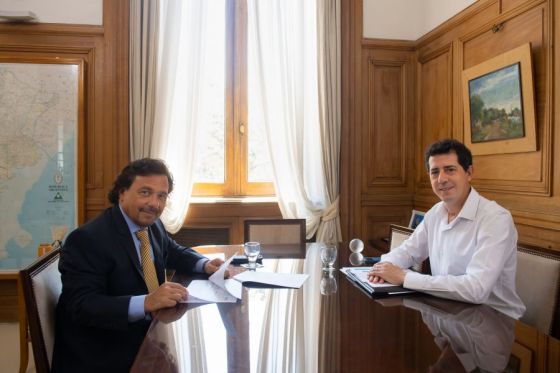 El gobernador Sáenz y el ministro de Pedro coordinaron intervenciones para las zonas de Salta afectadas por el fuego