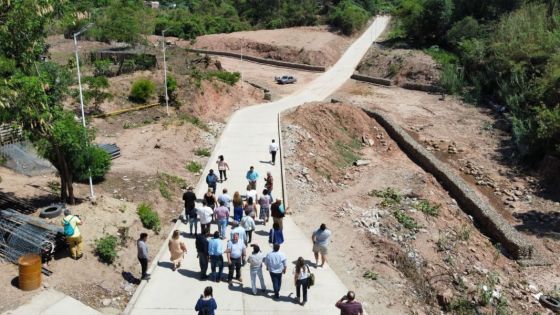 Con la inauguración de un badén mejoran la conectividad en Salvador Mazza