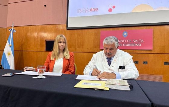 Salta adhirió al Plan Nacional 1000 días