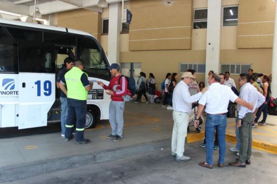 El servicio regular de transporte llegó a Tolar Grande