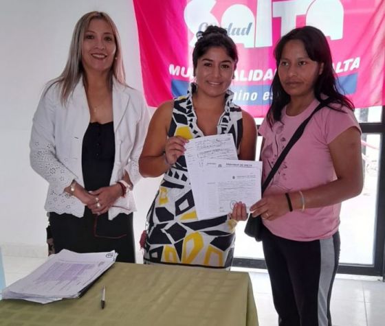 Se realizó la tercera entrega de actas en el barrio Asunción