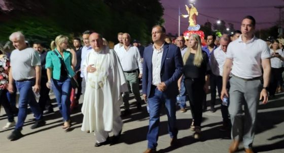 Funcionarios provinciales acompañaron el festejo patronal de El Quebrachal