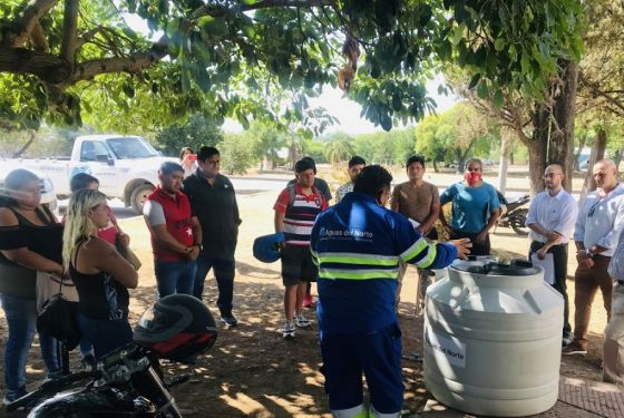 Verano Saludable y Seguro: cooperativas sociales se capacitaron en limpieza de tanques de agua