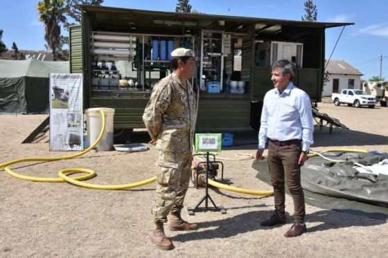 En un operativo conjunto entre Provincia y Ejército inicia hoy la distribución de agua segura en Tartagal